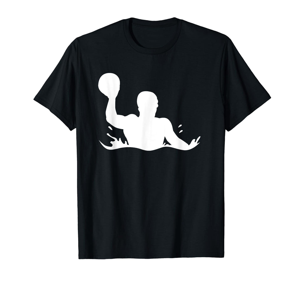 Silhouette Water Polo Aquatic Pool T-Shirt - Unique Graphic for Adults - T-Shirt, Sweatshirt, Hoodie