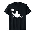 Silhouette Water Polo Aquatic Pool T-Shirt - Unique Graphic for Adults - T-Shirt, Sweatshirt, Hoodie