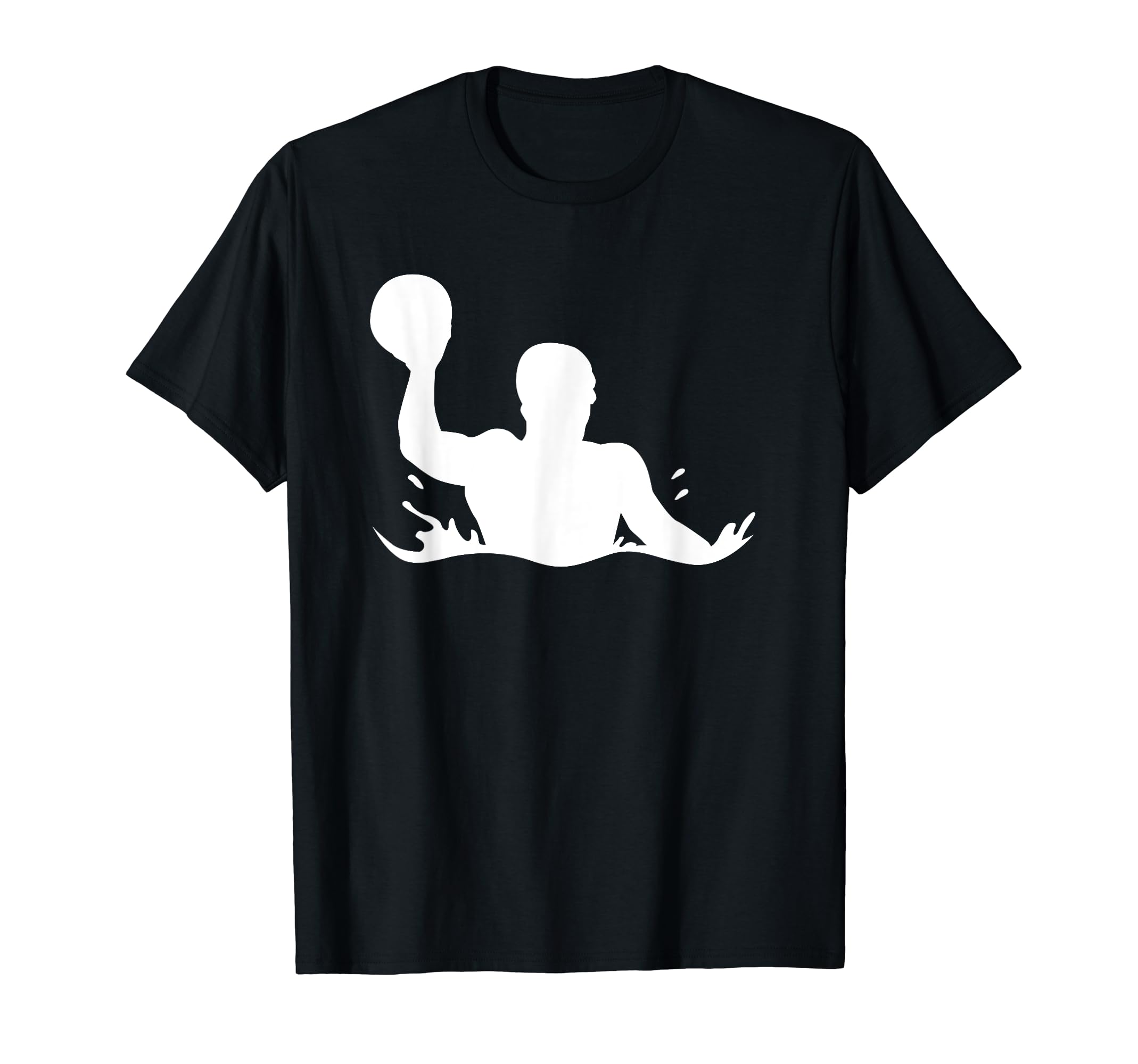 Silhouette Water Polo Aquatic Pool T-Shirt - Unique Graphic for Adults - T-Shirt, Sweatshirt, Hoodie