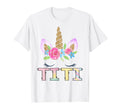 Titi Unicorn Floral Birthday Family T-Shirt - Novelty Apparel for Adults - T-Shirt, Sweatshirt, Hoodie