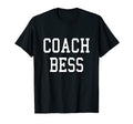 Coach Bess Custom Football Soccer T-Shirt - Streetwear Style for Adults - T-Shirt, Sweatshirt, Hoodie
