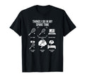 Things I Do My Spare Time Funny Tennis T-Shirt - Graphic Print Men Women - T-Shirt, Sweatshirt, Hoodie