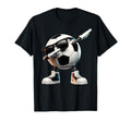 Funny Dabbing Dab Soccer Player Ball T-Shirt - Minimalist Print for Adults - T-Shirt, Sweatshirt, Hoodie