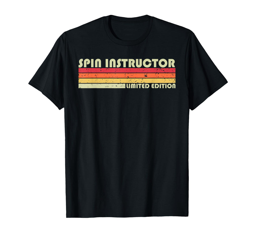 Spin Instructor Funny Job Title T-Shirt - Custom Art Print Unisex - T-Shirt, Sweatshirt, Hoodie