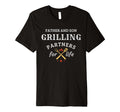 Father And Son Grilling Partners Life T-Shirt - Novelty Apparel Men Women - T-Shirt, Sweatshirt, Hoodie