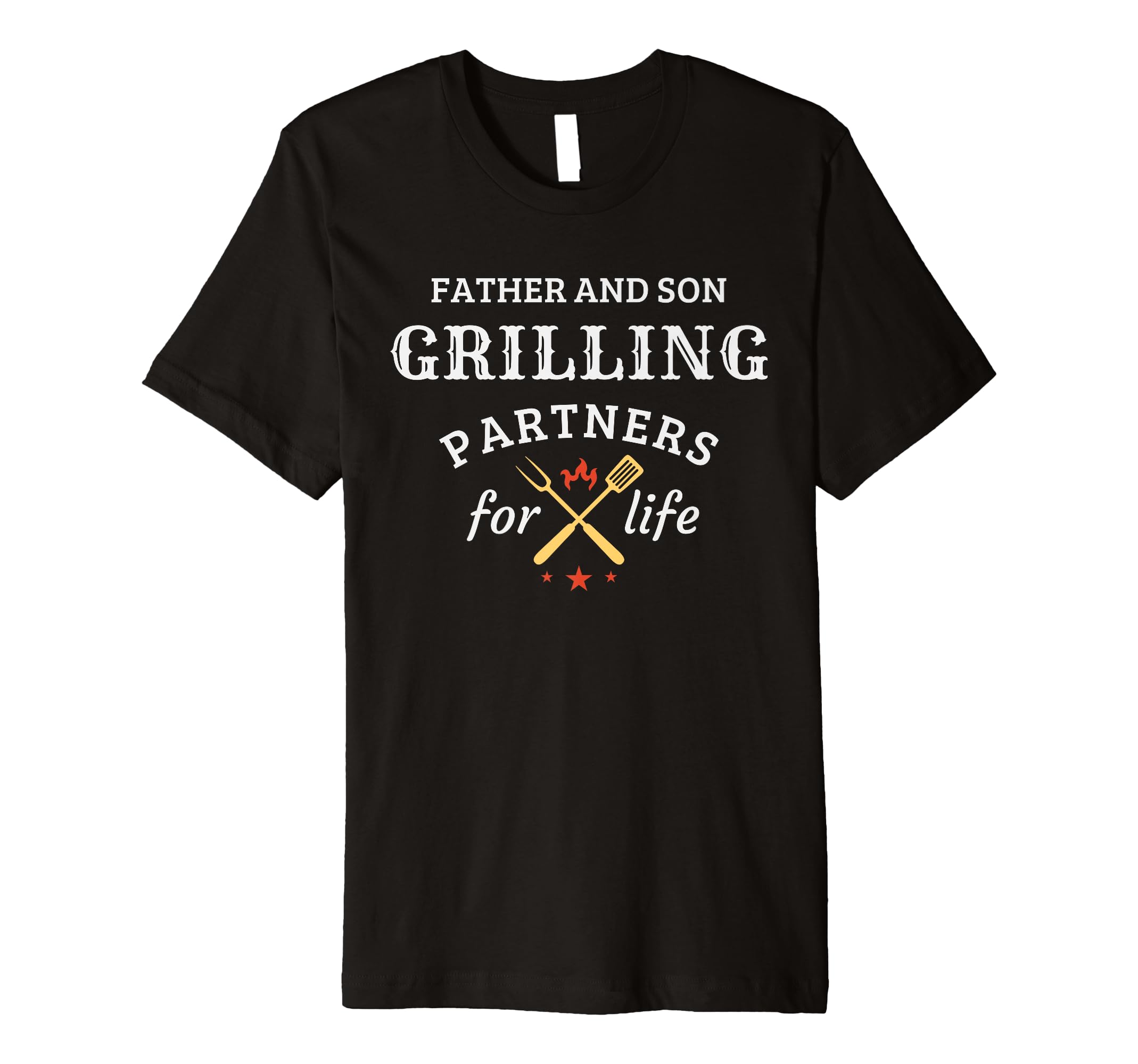 Father And Son Grilling Partners Life T-Shirt - Novelty Apparel Men Women - T-Shirt, Sweatshirt, Hoodie