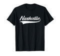 Nashville Tennessee Throwback T-Shirt - Aesthetic Graphic Unisex - T-Shirt, Sweatshirt, Hoodie