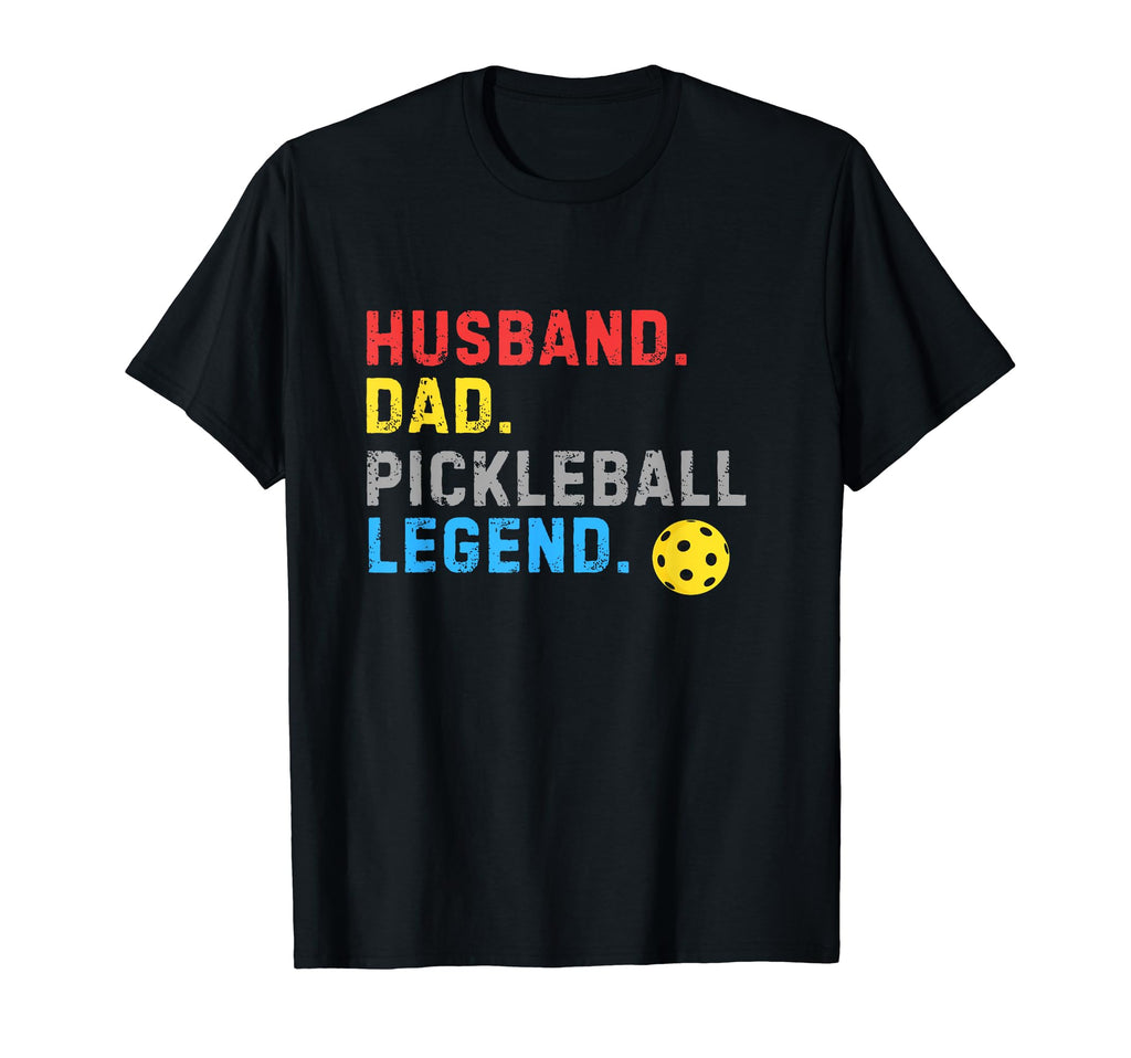 Husband Dad Pickleball Legend Funny T-Shirt - Trendy Graphic for Adults - T-Shirt, Sweatshirt, Hoodie