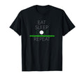 Eat Sleep Golf Repeat Golf T-Shirt - Minimalist Print for Adults - T-Shirt, Sweatshirt, Hoodie