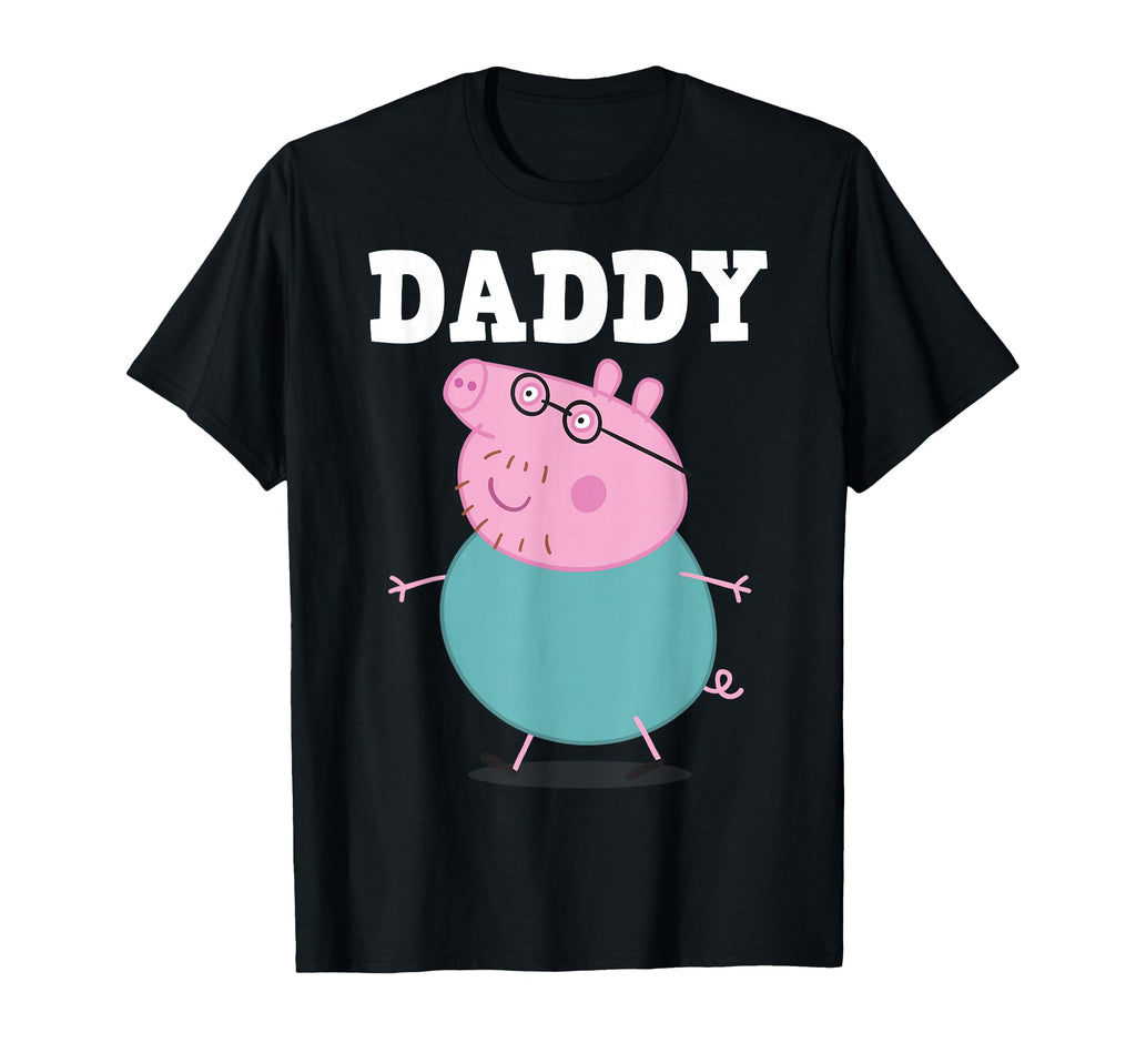Peppa Pig Fathers Day Daddy Bold T-Shirt - Fun Novelty Design Men Women - T-Shirt, Sweatshirt, Hoodie