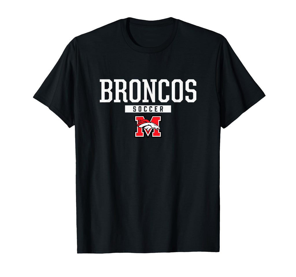Mustang Broncos High School Gear T-Shirt - Trendy Graphic for Adults - T-Shirt, Sweatshirt, Hoodie