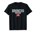 Mustang Broncos High School Gear T-Shirt - Trendy Graphic for Adults - T-Shirt, Sweatshirt, Hoodie