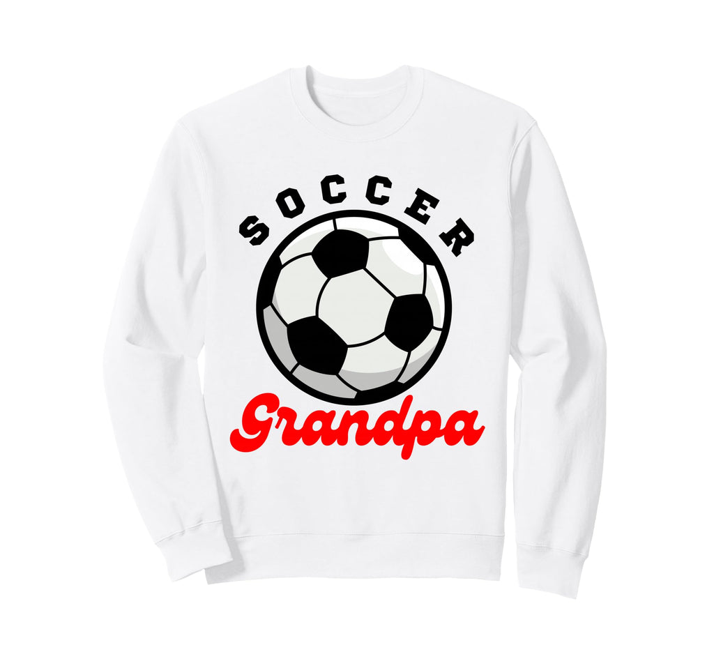 Funny Grandpa Proud Soccer Lover Sweatshirt - Custom Art Print for Adults - T-Shirt, Sweatshirt, Hoodie