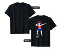 Dabbing Soccer Costa Rica Jersey T-Shirt - Custom Art Print for Adults - T-Shirt, Sweatshirt, Hoodie