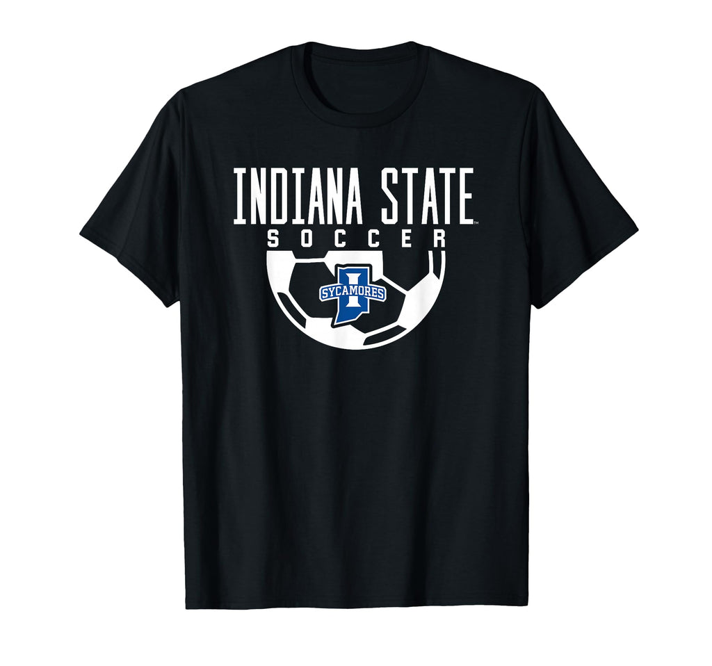 Indiana State University Sycamores Soccer T-Shirt - Trendy Graphic Unisex - T-Shirt, Sweatshirt, Hoodie
