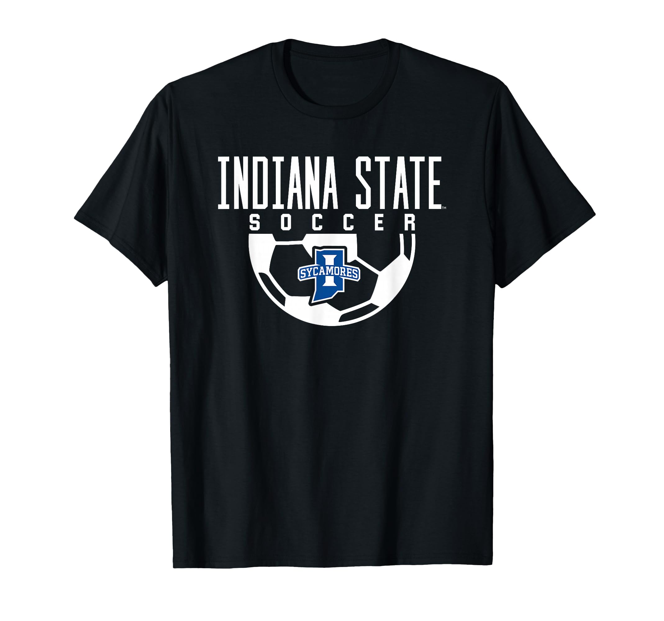Indiana State University Sycamores Soccer T-Shirt - Trendy Graphic Unisex - T-Shirt, Sweatshirt, Hoodie