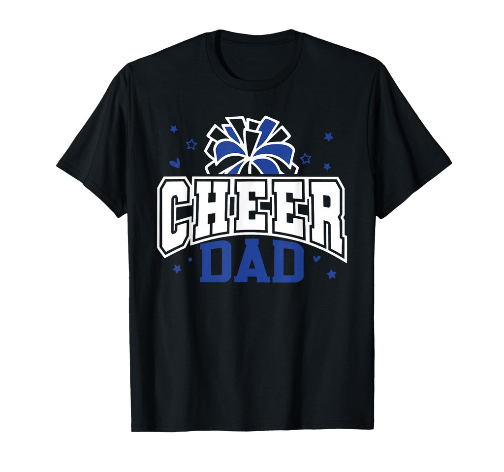 Cheer Dad Cheerleader Cheerleading Game T-Shirt - Graphic Print Men Women - T-Shirt, Sweatshirt, Hoodie