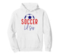 Soccer Lil Sister Soccer Sister Soccer Hoodie - Custom Art Print Unisex - T-Shirt, Sweatshirt, Hoodie