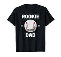 Rookie Dad Baseball Lover 2018 New T-Shirt - Minimalist Print for Adults - T-Shirt, Sweatshirt, Hoodie