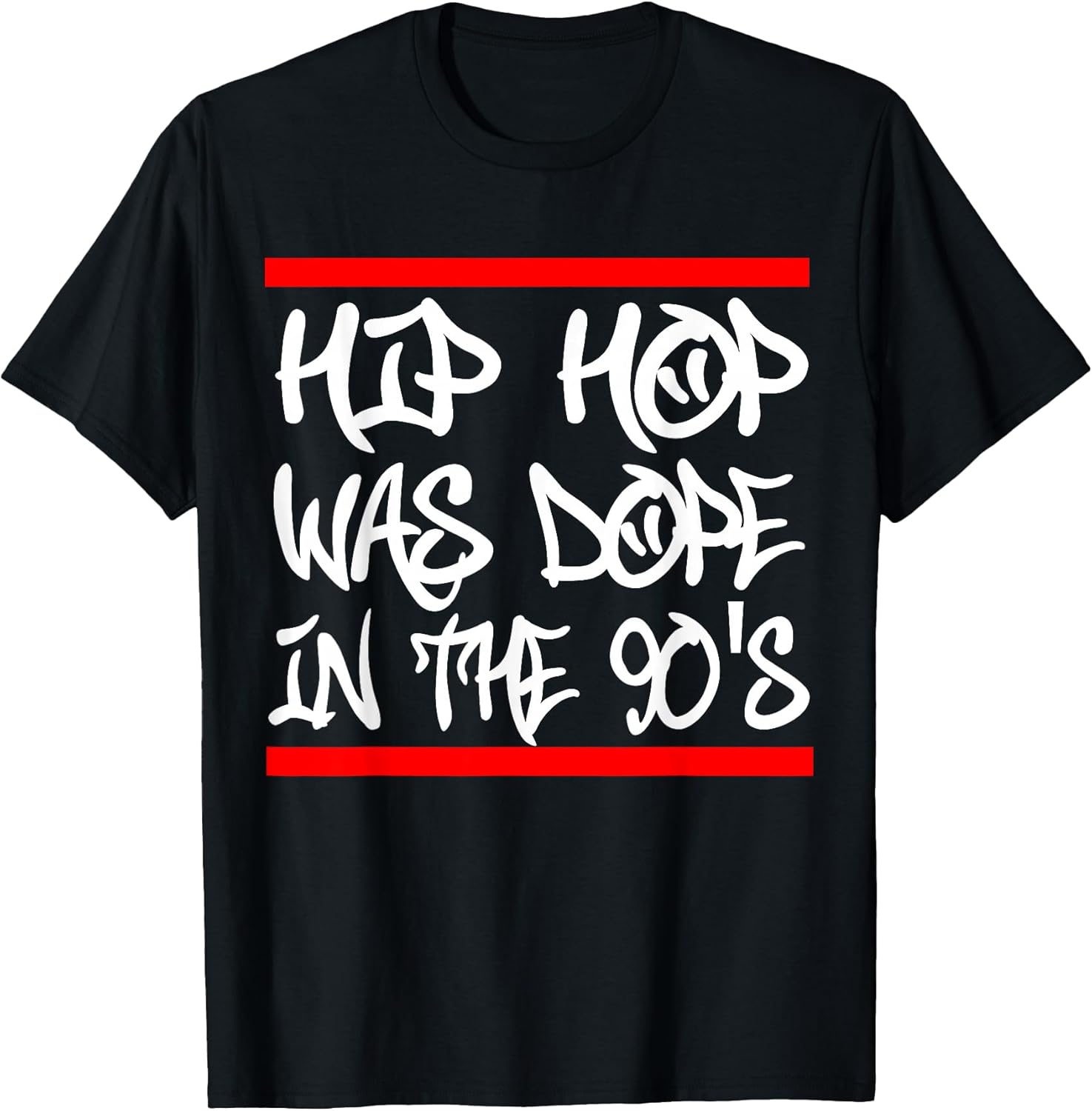 I Love 90's Hip Hop Design was Dope in The - Adult & Kids T-Shirts, Sweatshirts & Hoodies apparel design preview 1