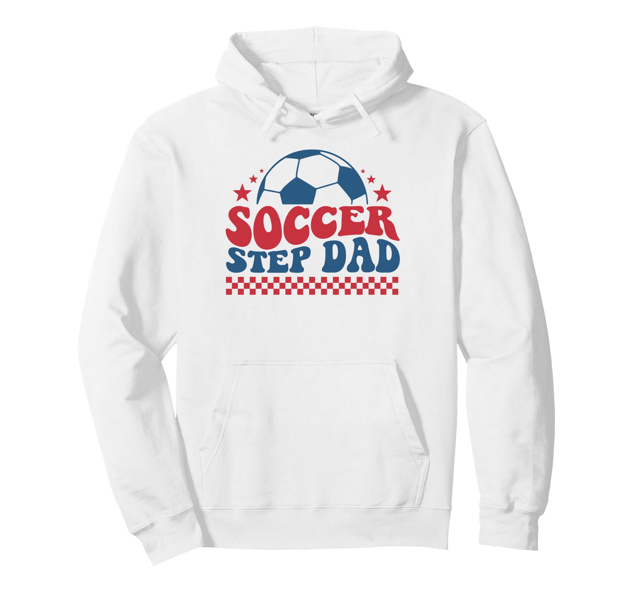 Soccer Step Dad Father Soccer Sideline Hoodie - Trendy Graphic Men Women - T-Shirt, Sweatshirt, Hoodie