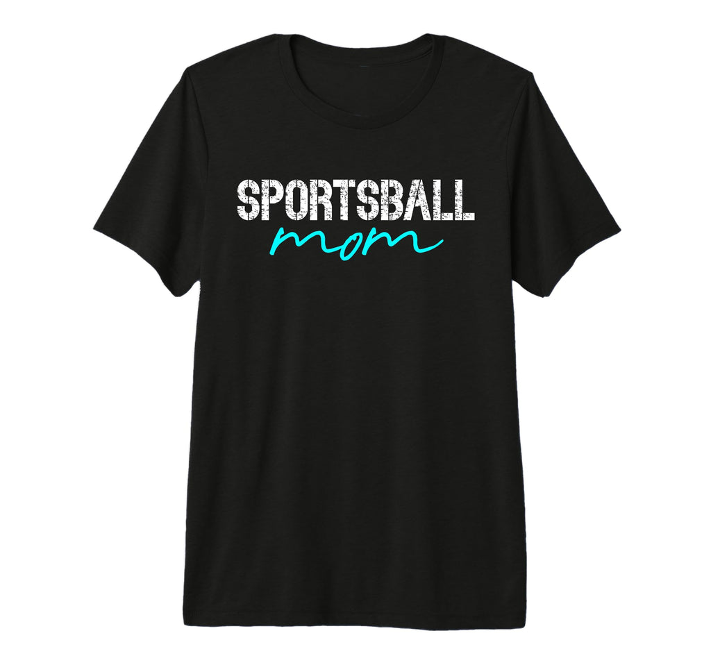 Mom Sports Lover Soccer Basketball T-Shirt - Aesthetic Graphic for Adults - T-Shirt, Sweatshirt, Hoodie
