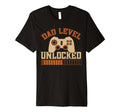 Mens Video Game Dad Level Unlocked T-Shirt - Custom Art Print for Adults - T-Shirt, Sweatshirt, Hoodie
