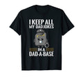 I Keep All My Dad Jokes Dad Base Dad T-Shirt - Graphic Print for Adults - T-Shirt, Sweatshirt, Hoodie