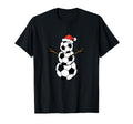 Soccer Ball Snowman T-Shirt - Streetwear Style Unisex - T-Shirt, Sweatshirt, Hoodie