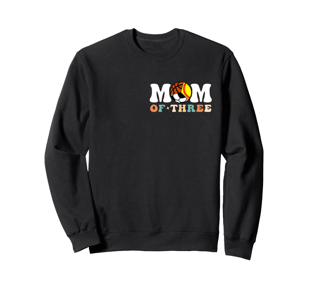 My Softball Soccer Basketball Mom Sweatshirt - Unique Graphic Men Women - T-Shirt, Sweatshirt, Hoodie