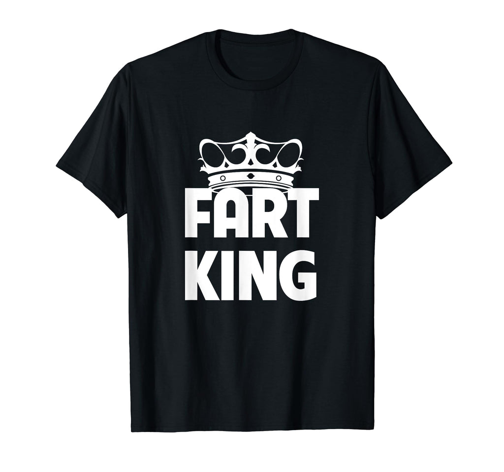 Fart King Reign Funny Farting Dad Jokes T-Shirt - Graphic Print Men Women - T-Shirt, Sweatshirt, Hoodie