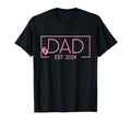 Dad Established Est 2024 Newborn Gifts T-Shirt - Custom Art Print Unisex - T-Shirt, Sweatshirt, Hoodie