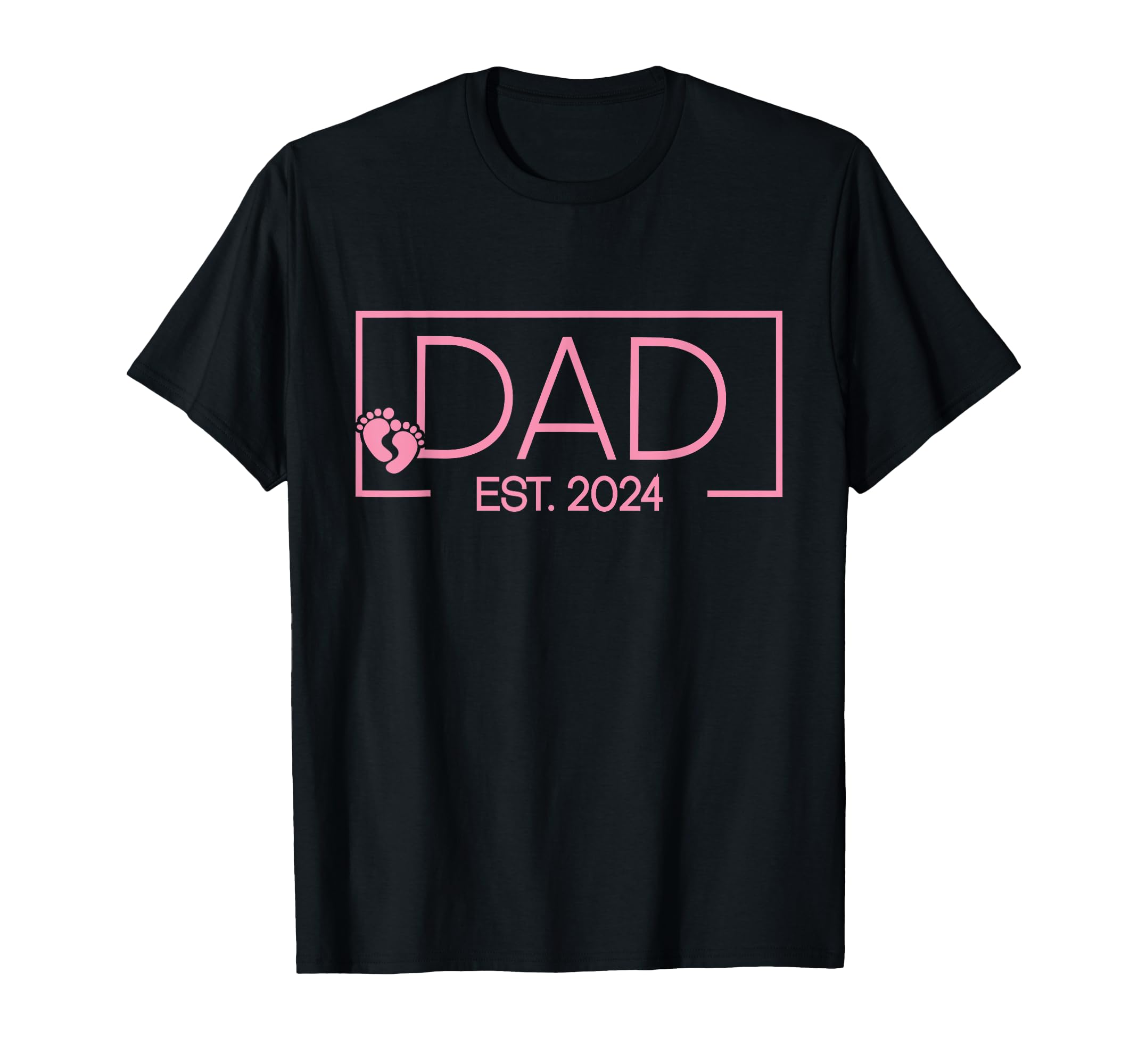 Dad Established Est 2024 Newborn Gifts T-Shirt - Custom Art Print Unisex - T-Shirt, Sweatshirt, Hoodie