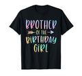 Brother Birthday Tie Dye Colorful Bday T-Shirt - Unique Graphic Unisex - T-Shirt, Sweatshirt, Hoodie