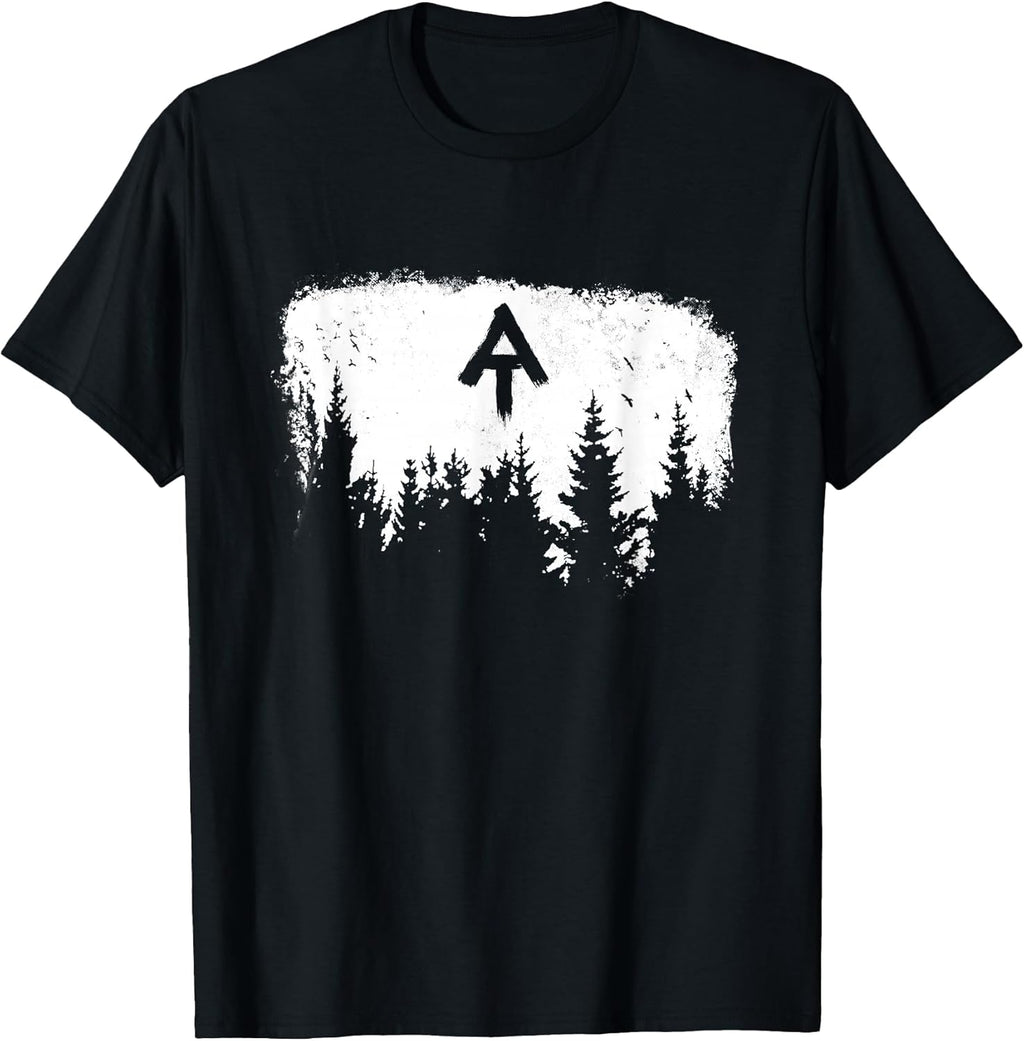 White Blaze Appalachian at Trail Minimalist Pine Tree - Adult & Kids T-Shirts, Sweatshirts & Hoodies apparel design preview 1