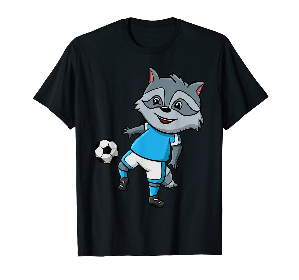 Raccoon Whisperer Goalkeeper Striker T-Shirt - Custom Art Print for Adults - T-Shirt, Sweatshirt, Hoodie