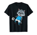 Raccoon Whisperer Goalkeeper Striker T-Shirt - Custom Art Print for Adults - T-Shirt, Sweatshirt, Hoodie