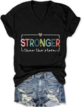 Women Stronger Than The Storm Inspirational - Adult & Kids T-Shirts, Sweatshirts & Hoodies apparel design preview 1
