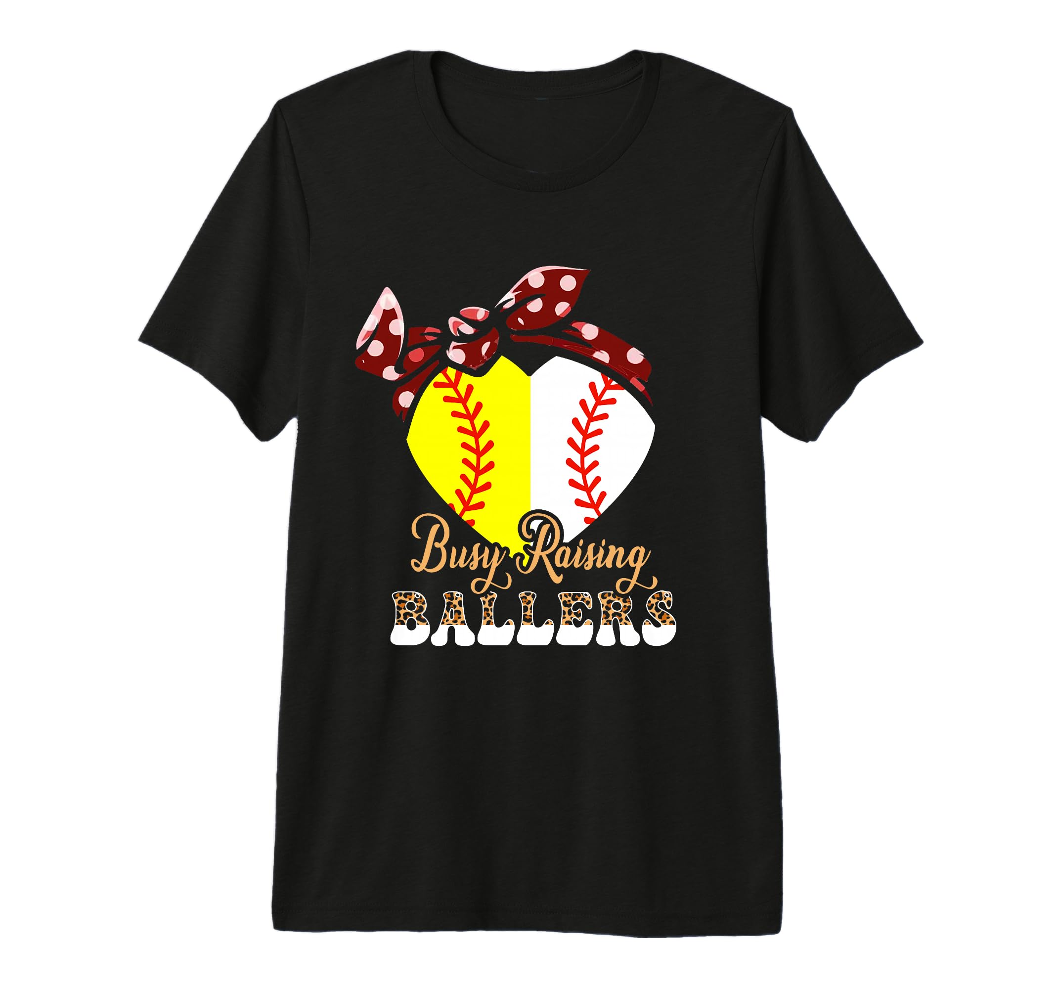 Busy Raising Ballers Grandma Ballers T-Shirt - Graphic Print Men Women - T-Shirt, Sweatshirt, Hoodie