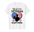 Dad Veterans Day Military My T-Shirt - Custom Art Print for Adults - T-Shirt, Sweatshirt, Hoodie