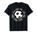 Funny Soccer Ball Burst Adults T-Shirt - Novelty Apparel Unisex - T-Shirt, Sweatshirt, Hoodie