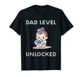 Dad Level Unlocked 2023 Gamer Father T-Shirt - Trendy Graphic for Adults - T-Shirt, Sweatshirt, Hoodie