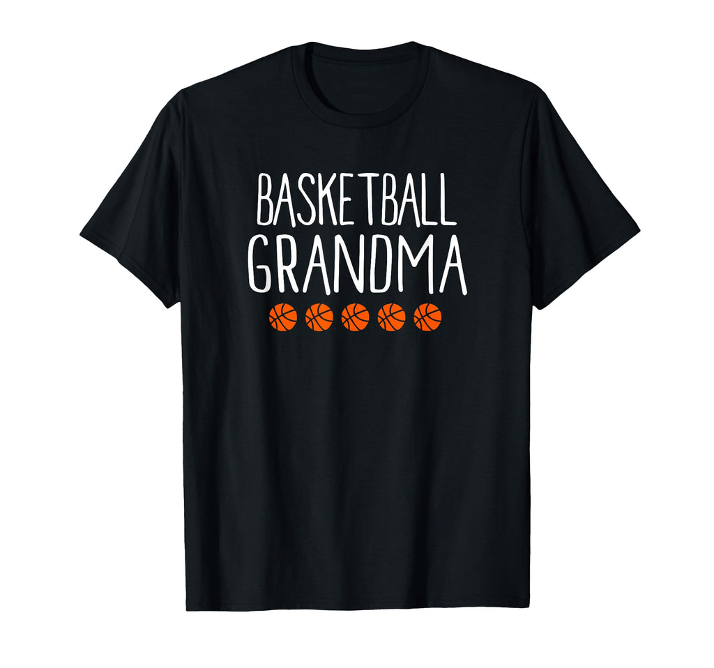 Basketball Grandma Sports Black T-Shirt - Aesthetic Graphic Men Women - T-Shirt, Sweatshirt, Hoodie