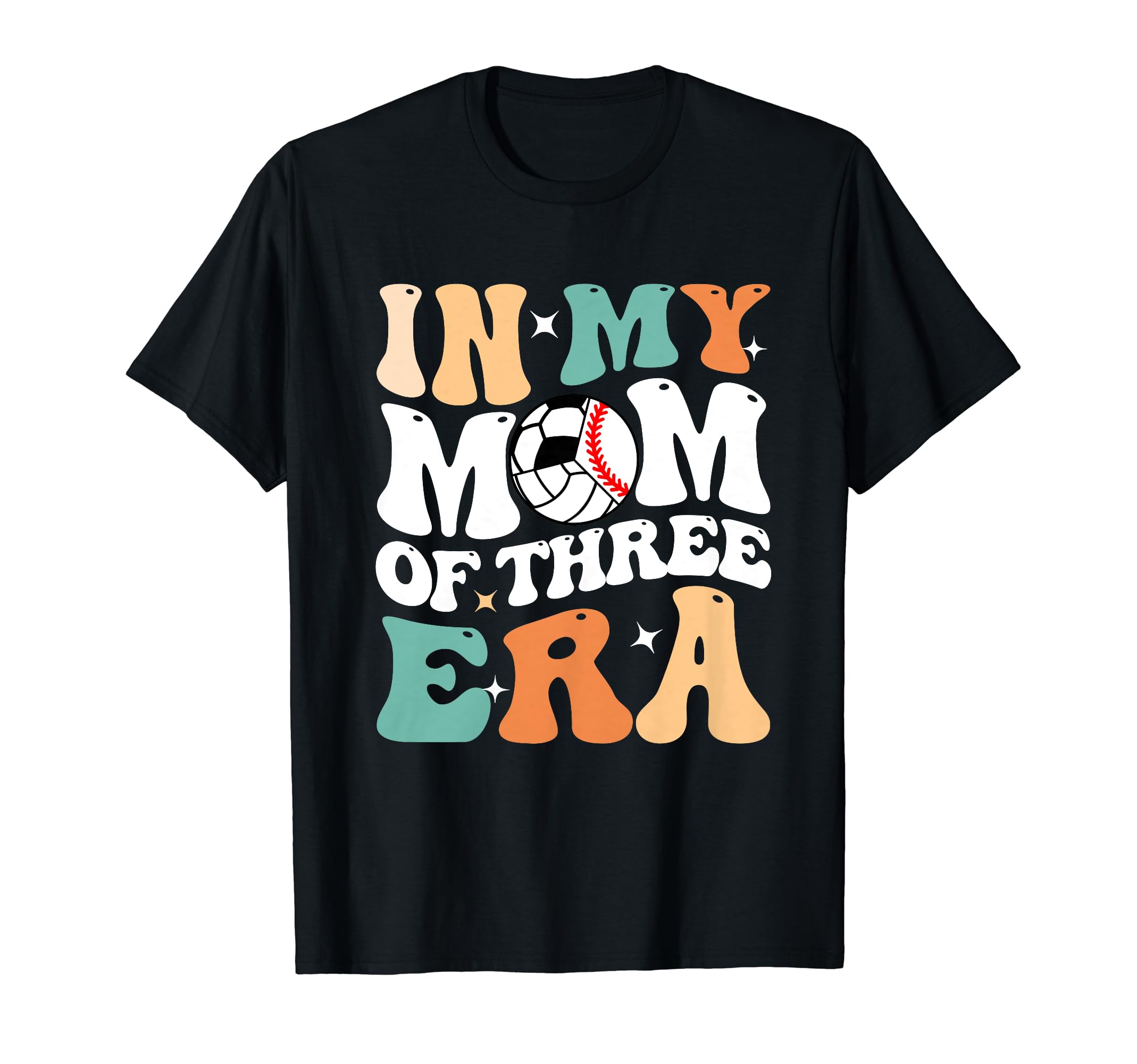 My Mom Three Era Funny Baseball T-Shirt - Unique Graphic for Adults - T-Shirt, Sweatshirt, Hoodie