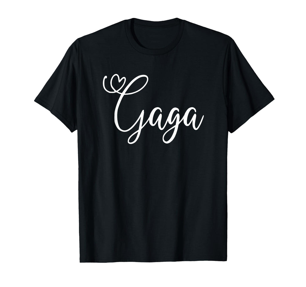 Gaga Heart Grandma T-Shirt - Fun Novelty Design for Adults - T-Shirt, Sweatshirt, Hoodie
