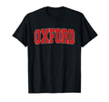 Oxford United Kingdom Varsity Uk Sports T-Shirt - Custom Art Print Unisex - T-Shirt, Sweatshirt, Hoodie