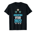 Argentina World Champion 2022 Soccer T-Shirt - Novelty Apparel for Adults - T-Shirt, Sweatshirt, Hoodie