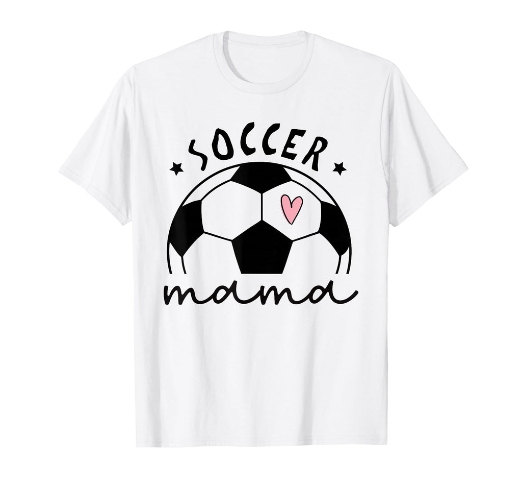 Soccer Mama Heart Ball Game Day T-Shirt - Unique Graphic Men Women - T-Shirt, Sweatshirt, Hoodie