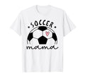 Soccer Mama Heart Ball Game Day T-Shirt - Unique Graphic Men Women - T-Shirt, Sweatshirt, Hoodie