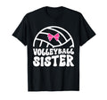 Volleyball Sister Volleyball Player T-Shirt - Custom Art Print Men Women - T-Shirt, Sweatshirt, Hoodie
